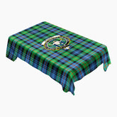 Murray of Atholl Ancient Tartan Crest Tablecloth